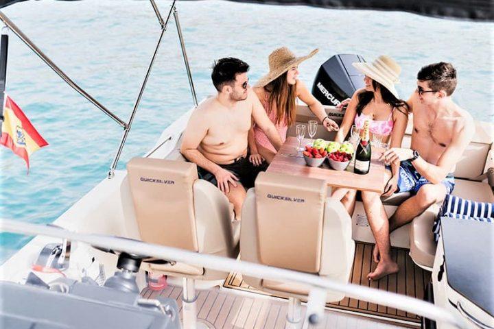 Tenerife Motor Boat Rental with Quicksilver 755 Sundeck with or without skipper - 2477  