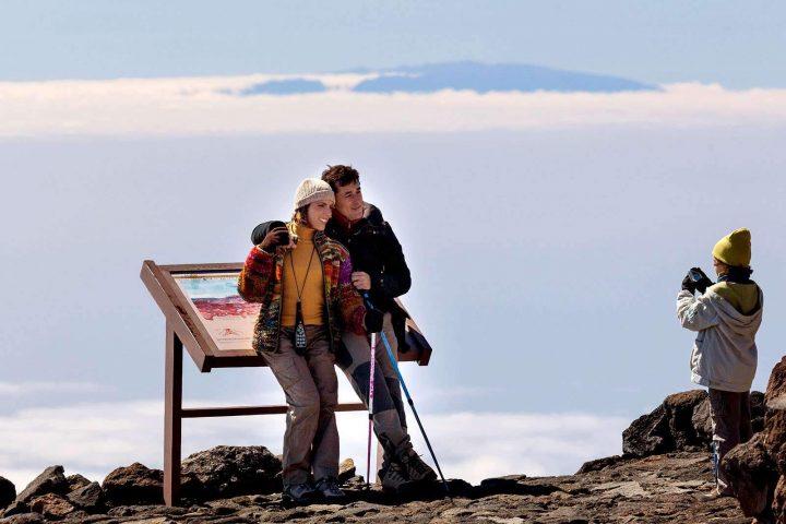 Sunset and Stars on Mount Teide in Tenerife - 11475  