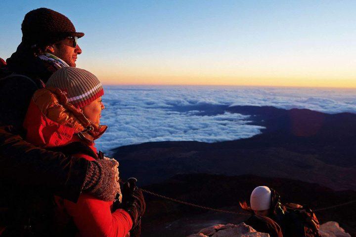 Sunset and Stars on Mount Teide in Tenerife - 11476  