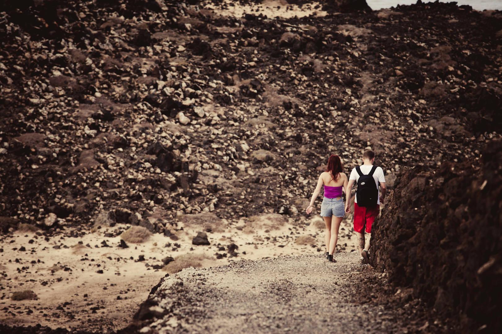 isla de lobos - trekking