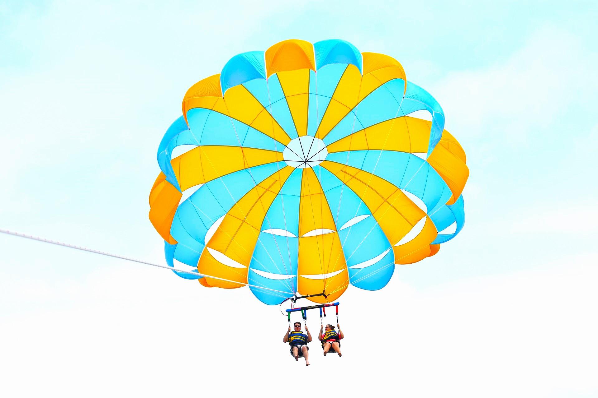 Parascending in Costa Adeje