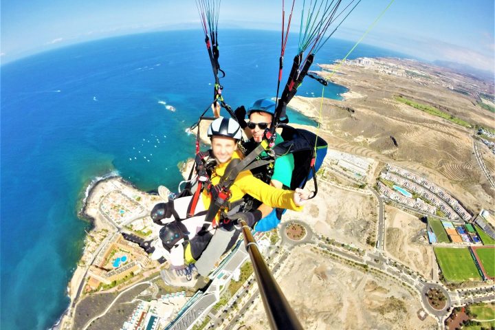 Paragliding in Tenerife south - 1091  