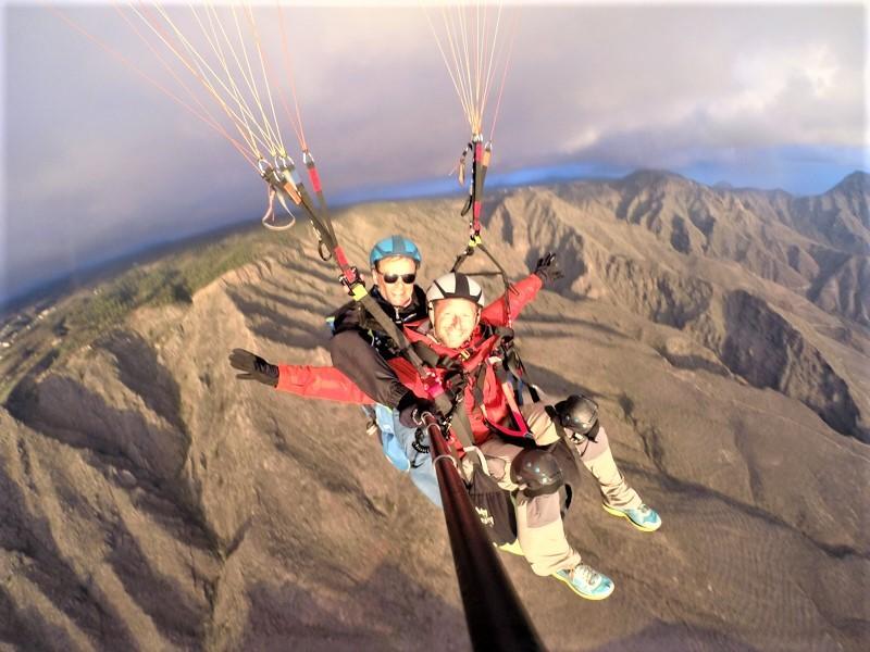 Tandem Paragliding in Tenerife South