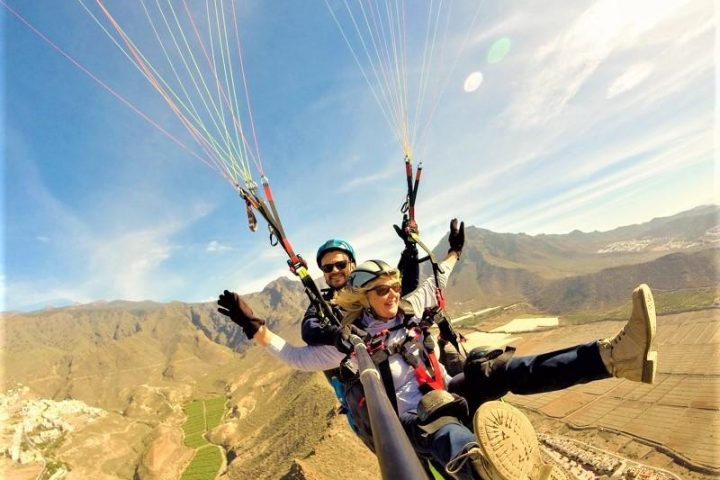 Paragliding in Tenerife south - 1096  