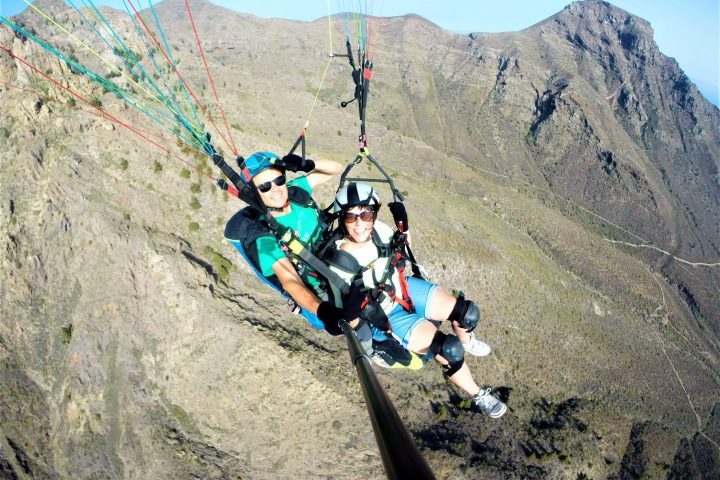 Paragliding in Tenerife south - 1089  