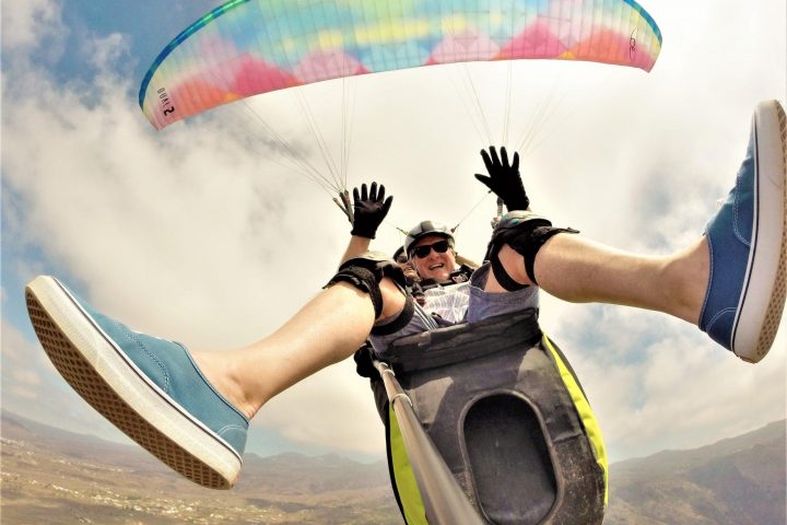 Paragliding in Tenerife south - 1090  