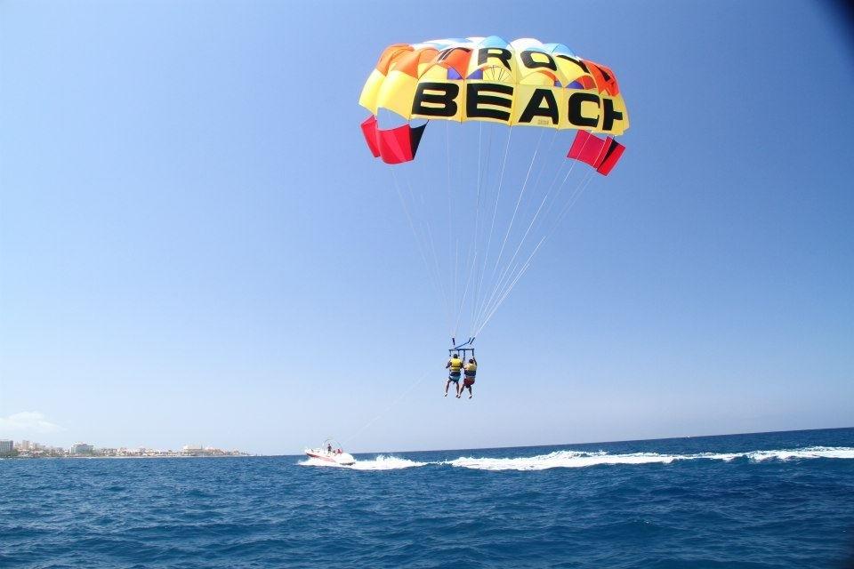 Parascending in Tenerife South