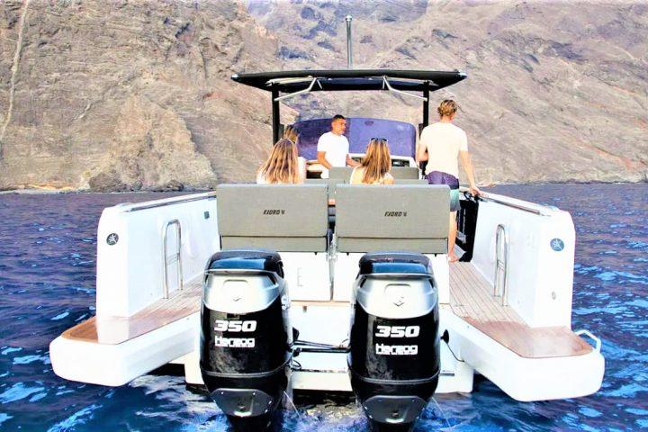 White Heaven Boat Charter in South Tenerife - 2449  